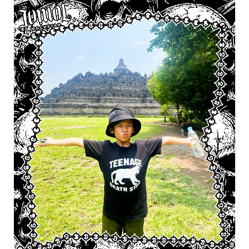 Official Merchandise T-shirt Anak Teenage Death Star (TDS) Hitam