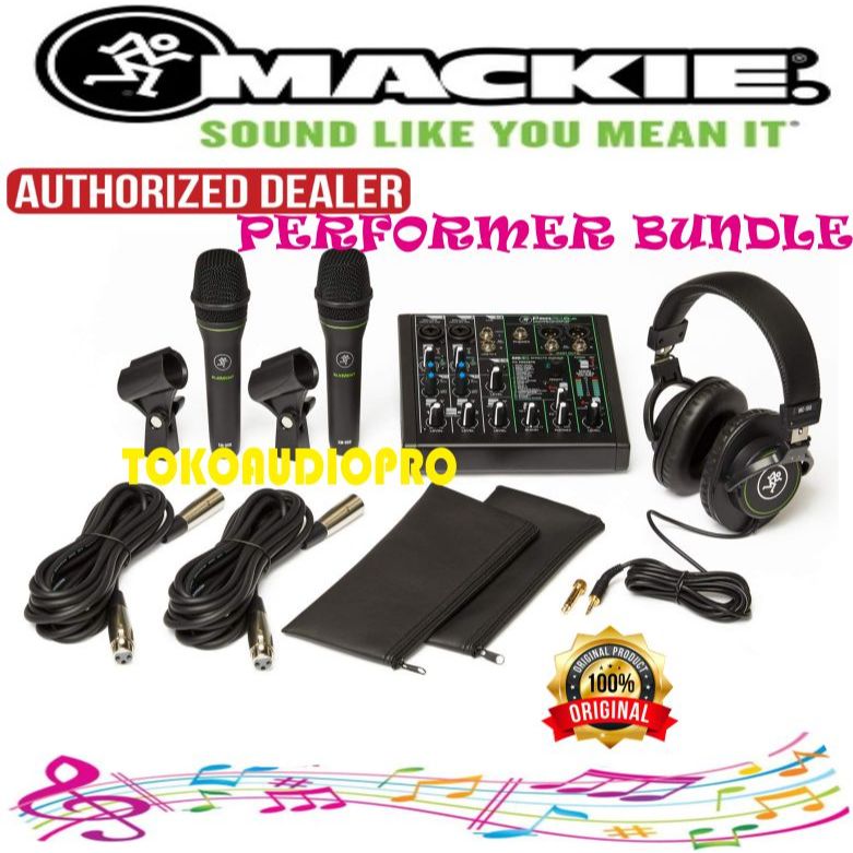Mackie Perfomer Bundle Paket Recording