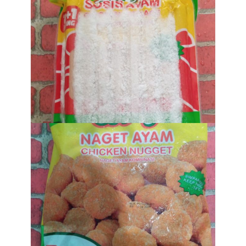 

Okey Nugget dan Sosis Ayam (500gr)