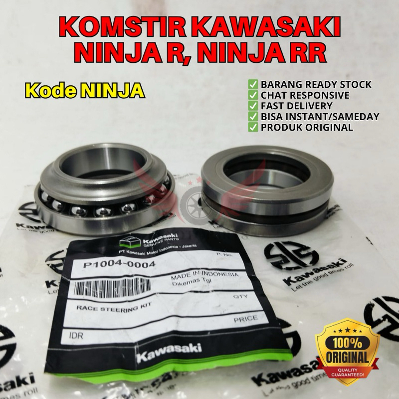 NINJA KOMSTIR NINJA R ORIGINAL KAWASAKI, KOMSTIR ORIGINAL NINJA RR, KOMSTIR ORIGINAL NINJA R, KOMSTI