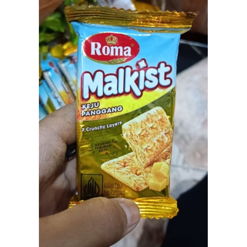 

Roma malkis rasa keju panggang ukuran 12gr