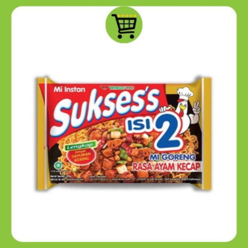 

•DailyMart• [BUNDLE 5] Mie Sukses Isi 2 Rasa Ayam Kecap