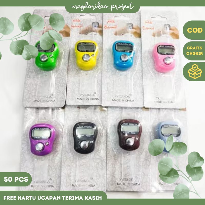 TASBIH DIGITAL / SOUVENIR KEKINIAN MURAH UNIK / SOUVENIR PERNIKAHAN WEDDING ULANG TAHUN WISUDA AQIQA