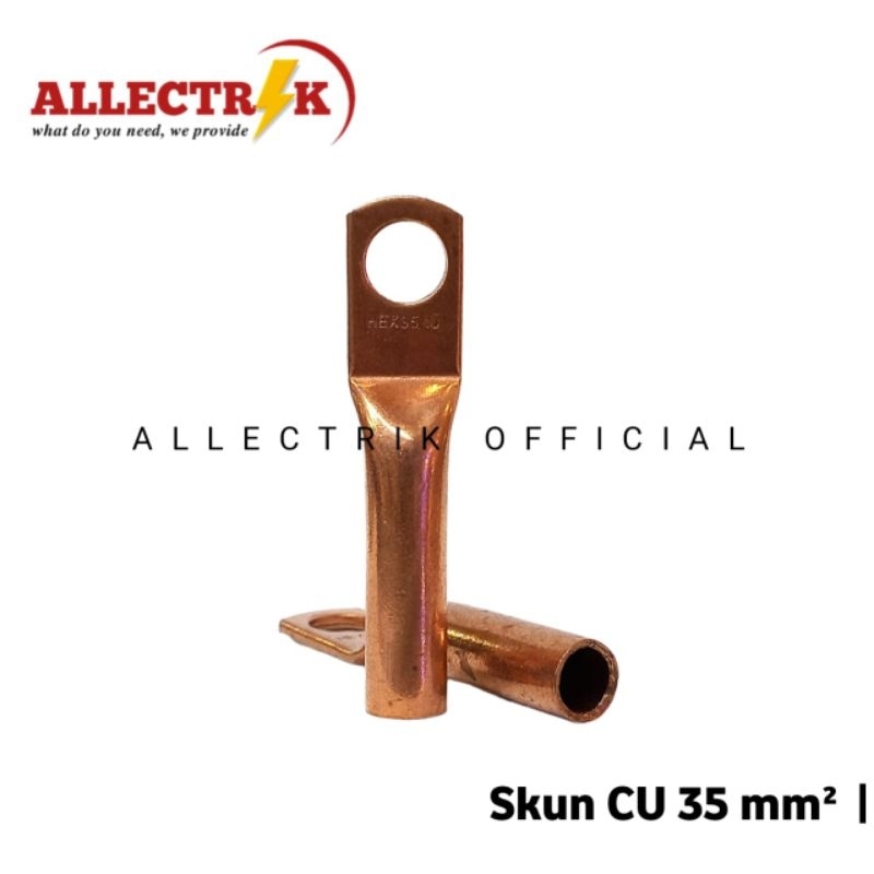 Skun Kabel Cu Tembaga 35 mm / Skun DTG 35 mm