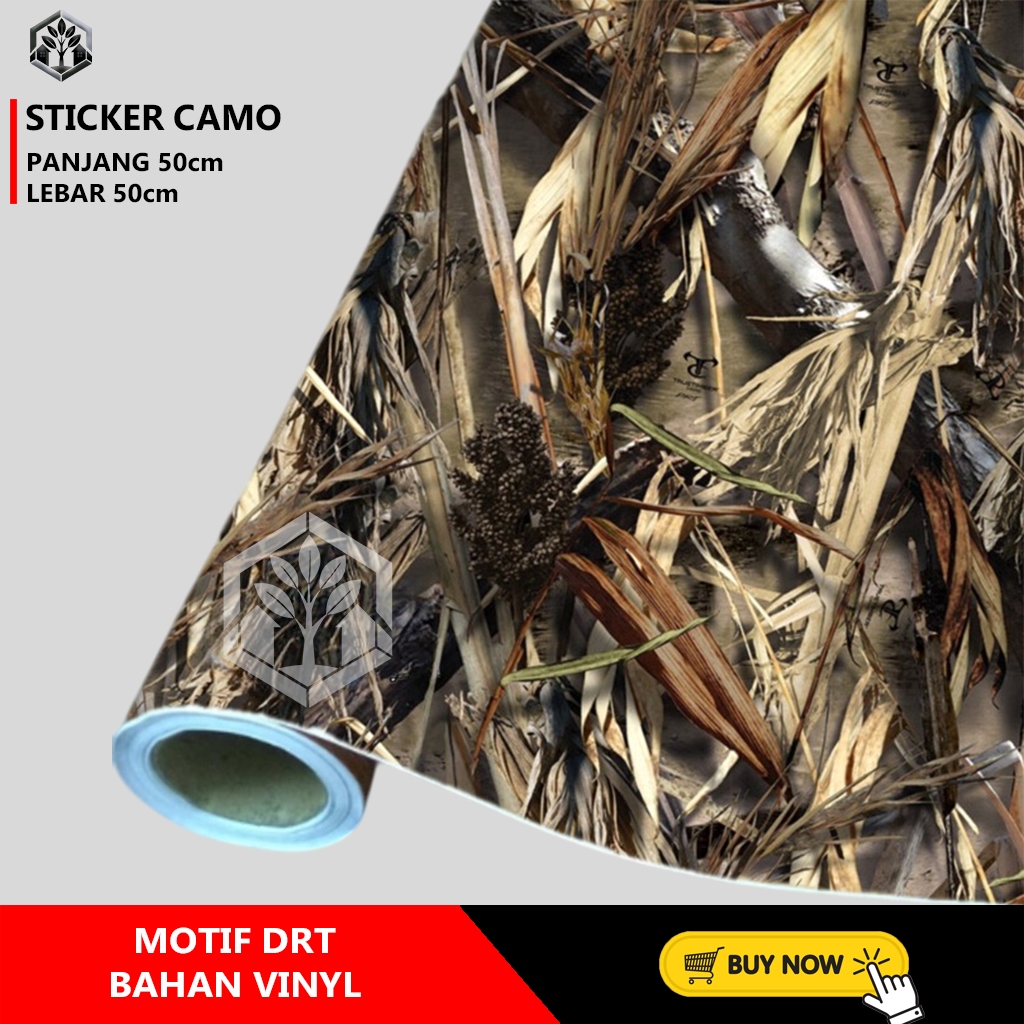 

STICKER CAMO BAHAN VINYL MOTIF DRT 50x50cm