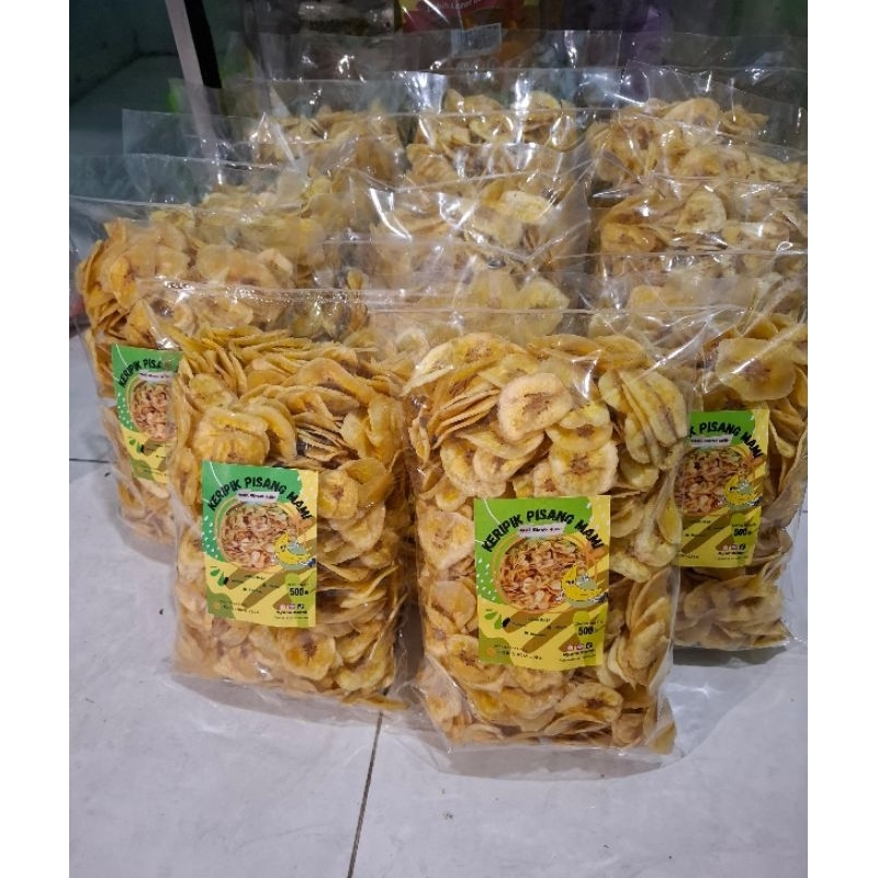 

Keripik Pisang Mami 200gr / Keripik Kepok / Keripik Rajanangka