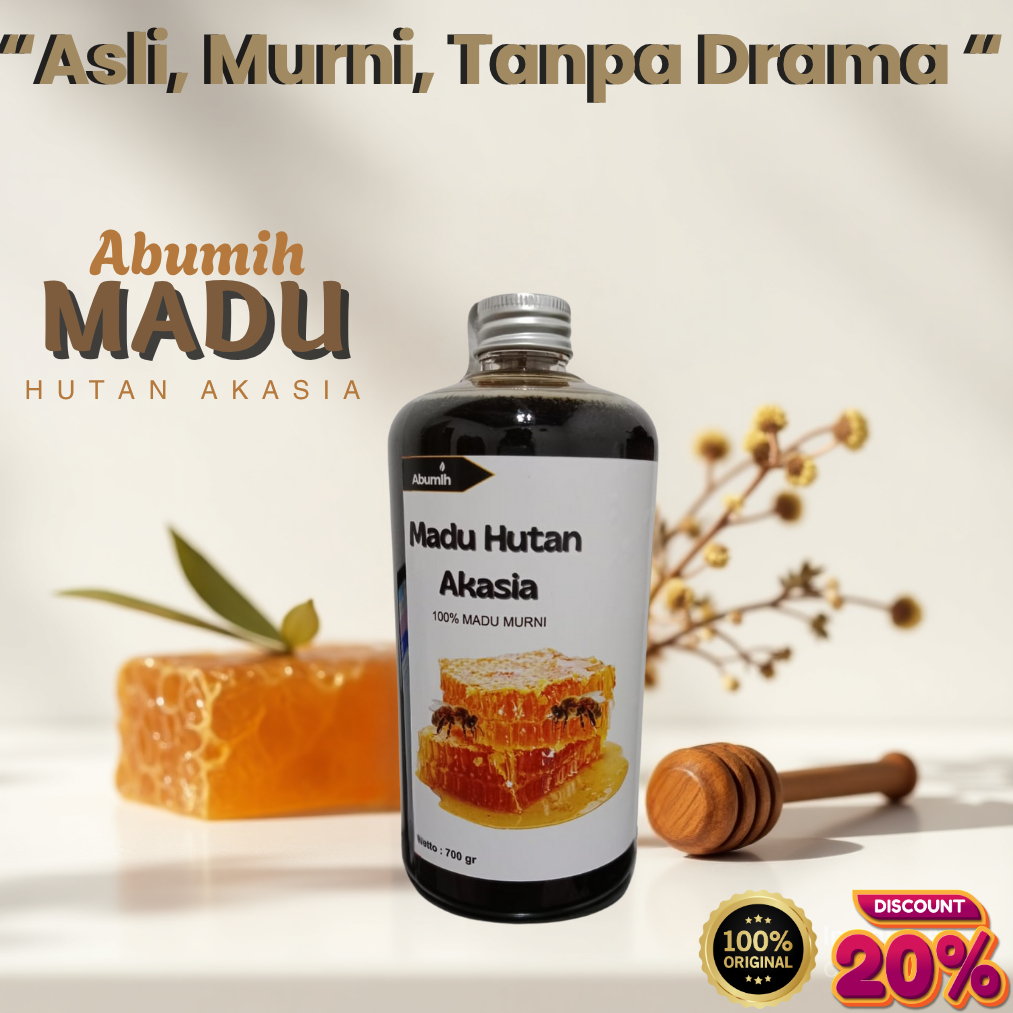 

madu murni abumih madu asli 100% tanpa campuran madu hutan akasia original