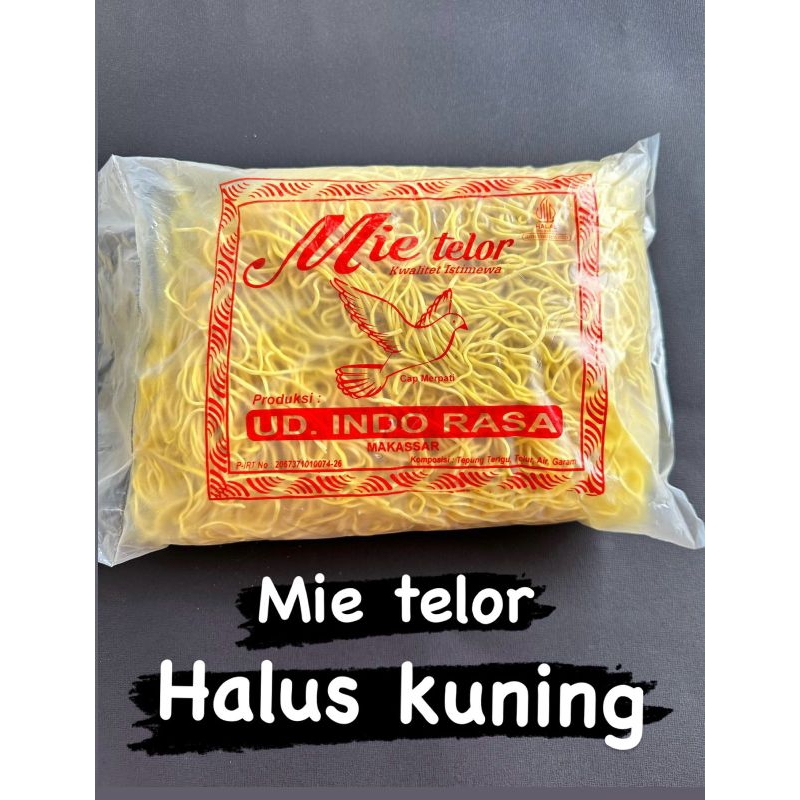 

Mie Telur Halus Kuning 1 KG