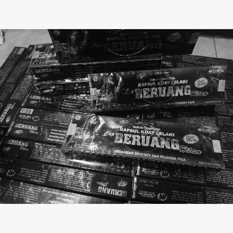 KAPSUL CAP BERUANG HITAM