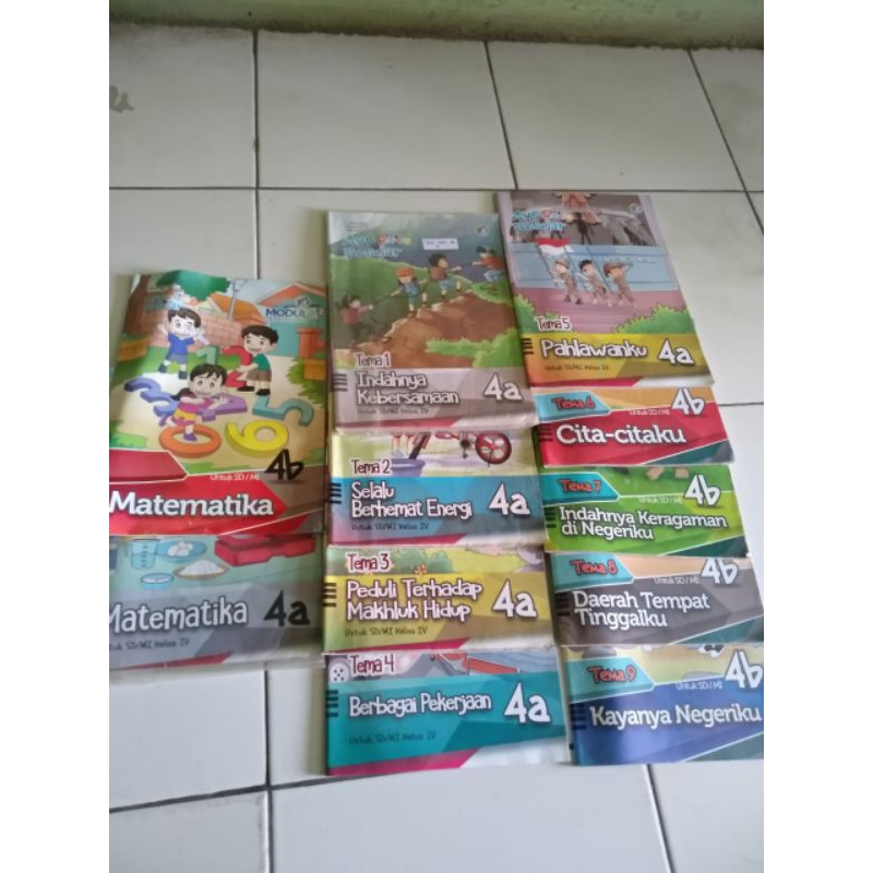 buku bekas LKS kelas 4 SD