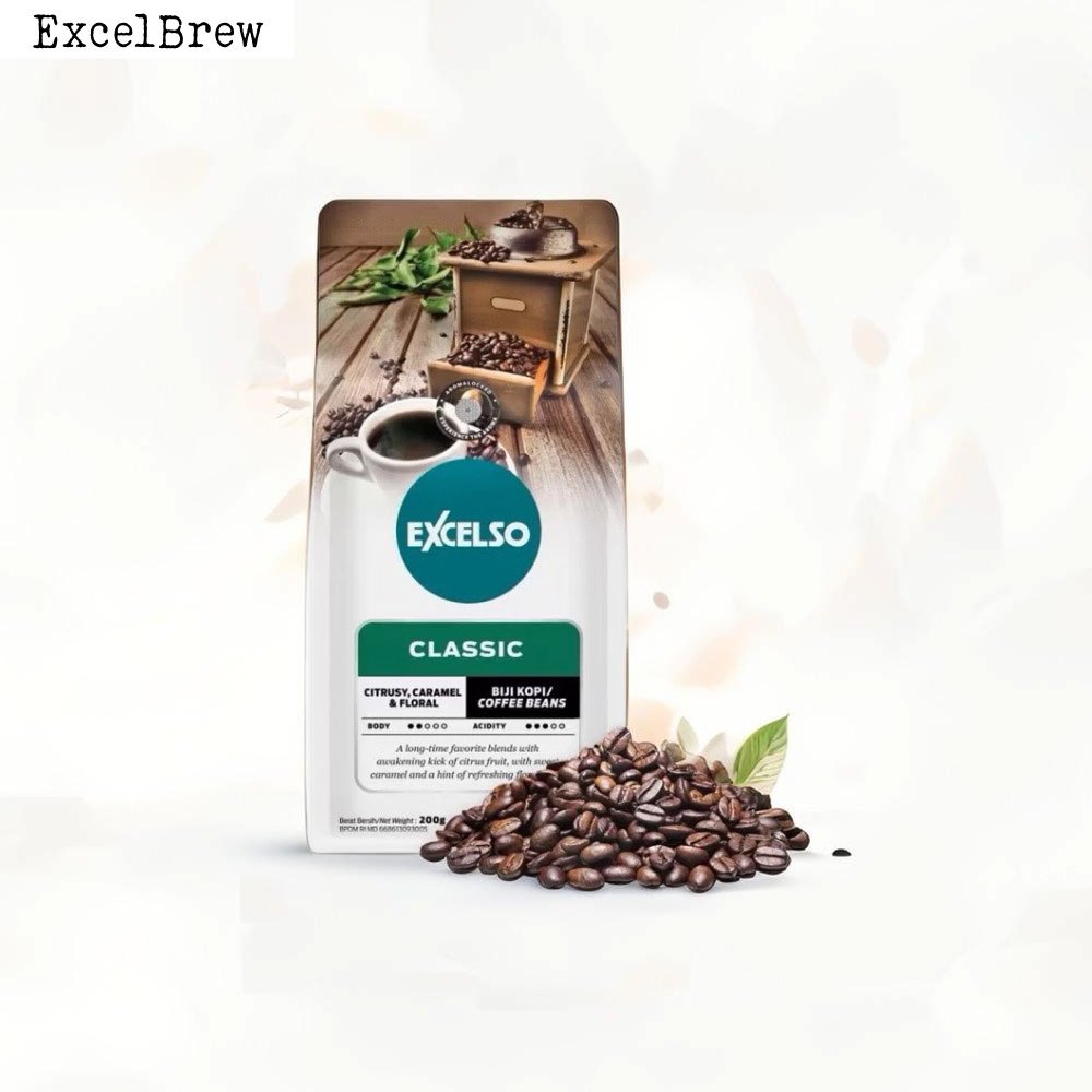 

Excelso Kopi Classic Biji/Bean 200Gr