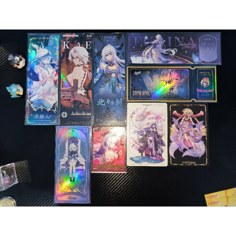 Fanmerch HSR, GENSHIN, WUTHERING WAVES Kafka, Jingliu, Arlecchino, Furina, Focalors, Shorekeeper