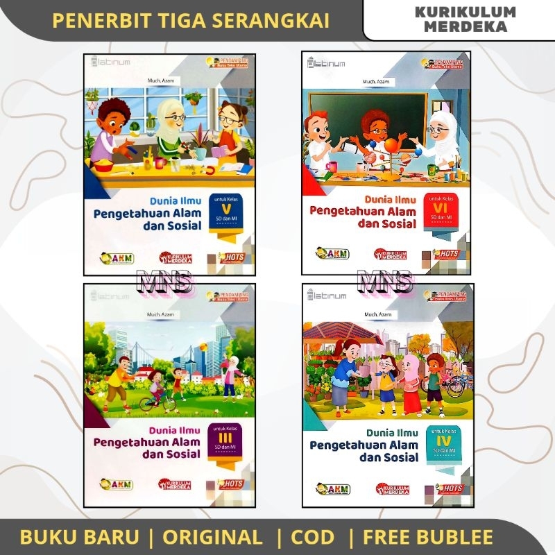 Platinum Dunia IPAS Revisi SD/ MI Kelas 3 4 5 6 KM Tiga Serangkai