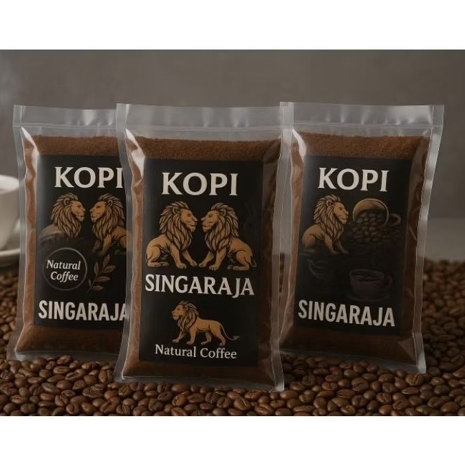 

PROMO KOPI BUBUK SINGARAJA KEMASAN 200 gr KOPI ROBUSTA KOPI HITAM NIKMAT