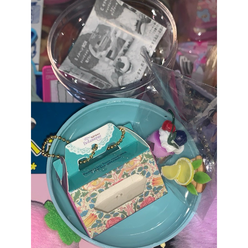 dessert gacha keychain