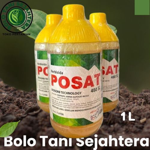 Herbisida POSAT 480 SL 1Liter Sistemik / Posat