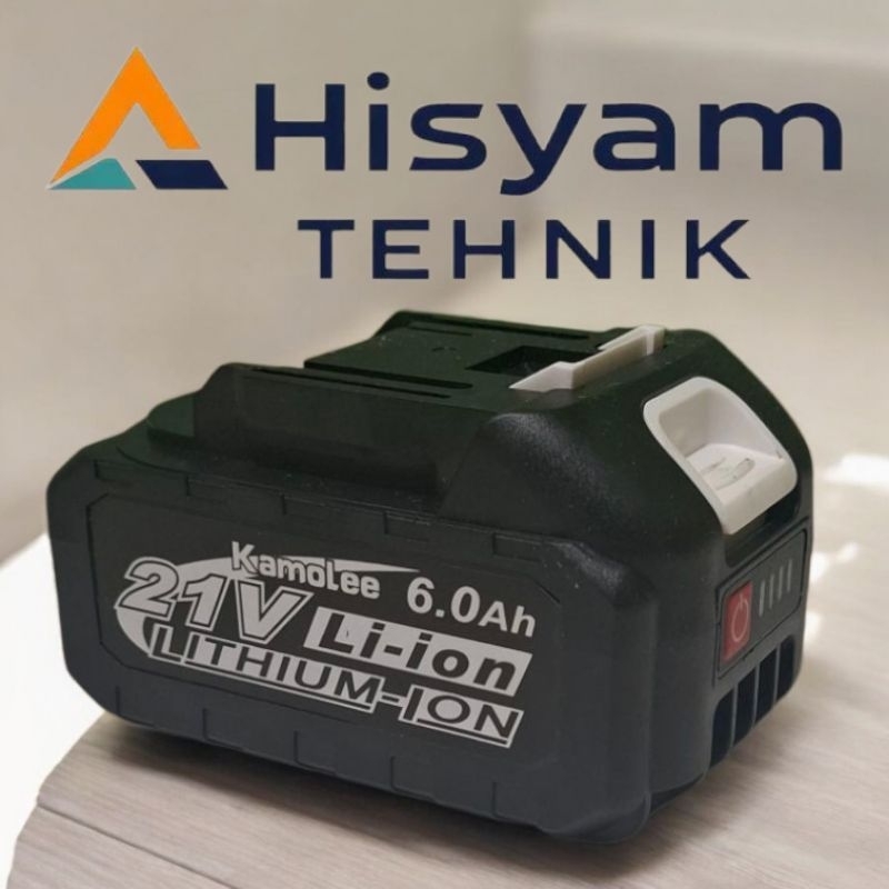 BATERAI IMPACT WRENCH KAMOLEE 21V 6.0AH BATRE BOR KAMOLEE GERINDA KAMOLEE DLL