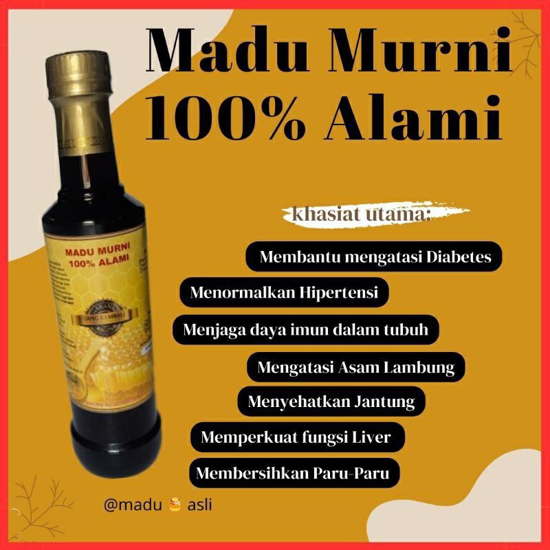 

Anugrah madu murni alami original 500gr