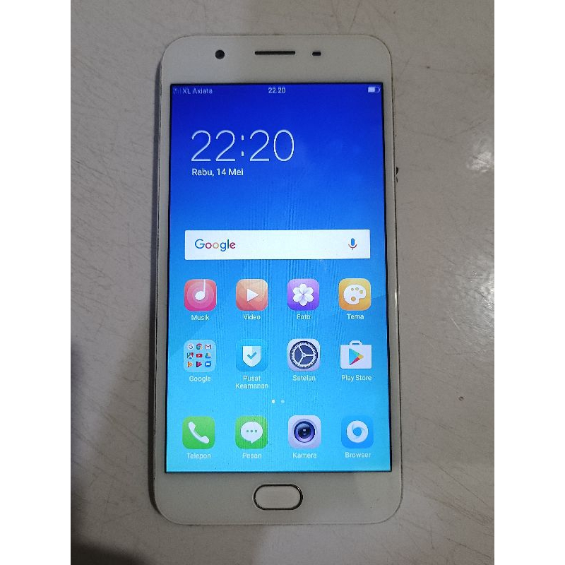mesin normal OPPO F1s (RAM 4/64) - bonus unit