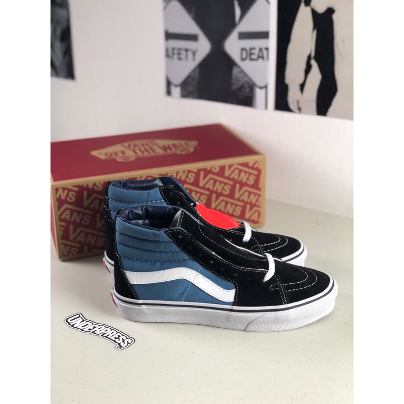 VANS SK8 HIGH NAVY 100% ORIGINAL