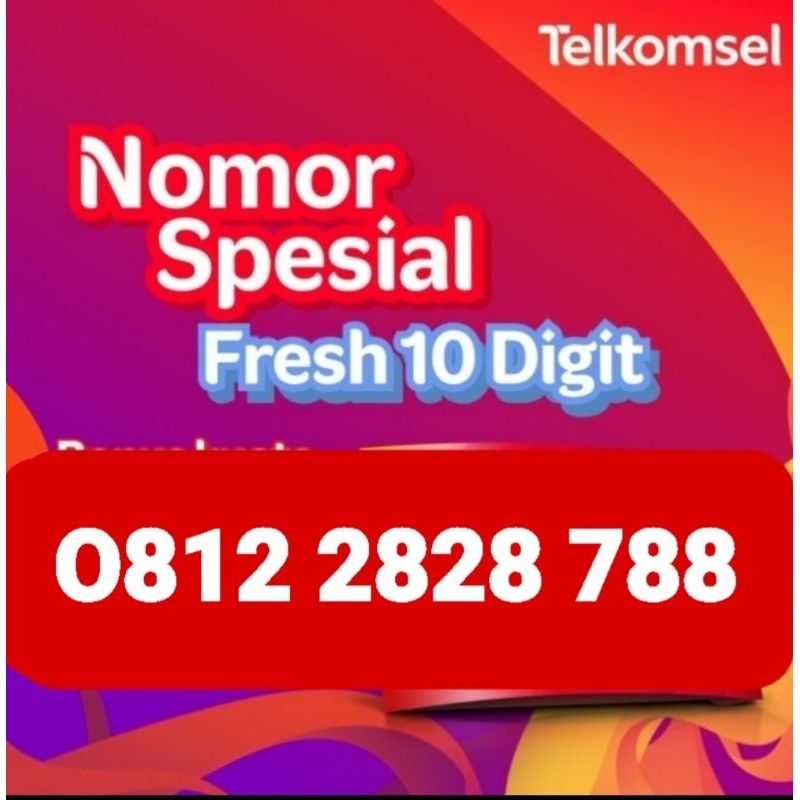 NOMOR CANTIK SIMPATI 10 DIGIT PRABAYAR