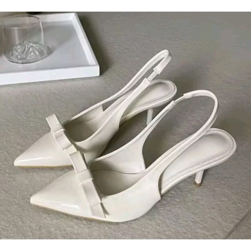 limited mnstore y002 sepatu heels wanita/sepatu heels runcing big size 36/44 hak 7cm