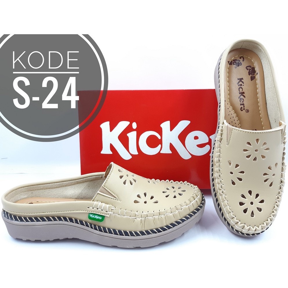 KODE C94B Sepatu Sandal Kickers Wanita Kode S24  D24