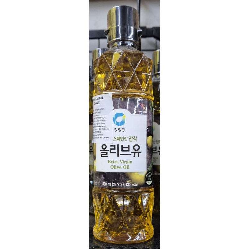 

Minyak Zaitun Murni DAESANG Extra Virgin Olive Oil 500ml - SI.