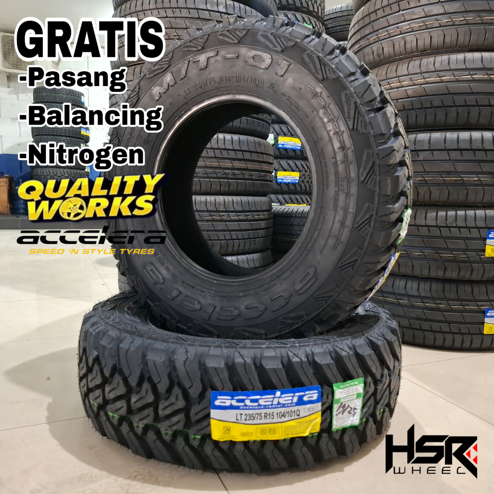 BAN MOBIL OFFROAD 235 75 R15 ACCELERA MT-01 BAN MOBIL 235/75 R15
