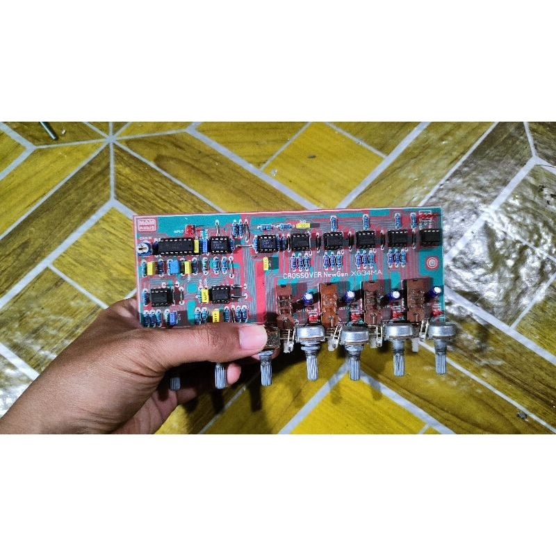 KIT XG34MA stok lama, crossover 4 way