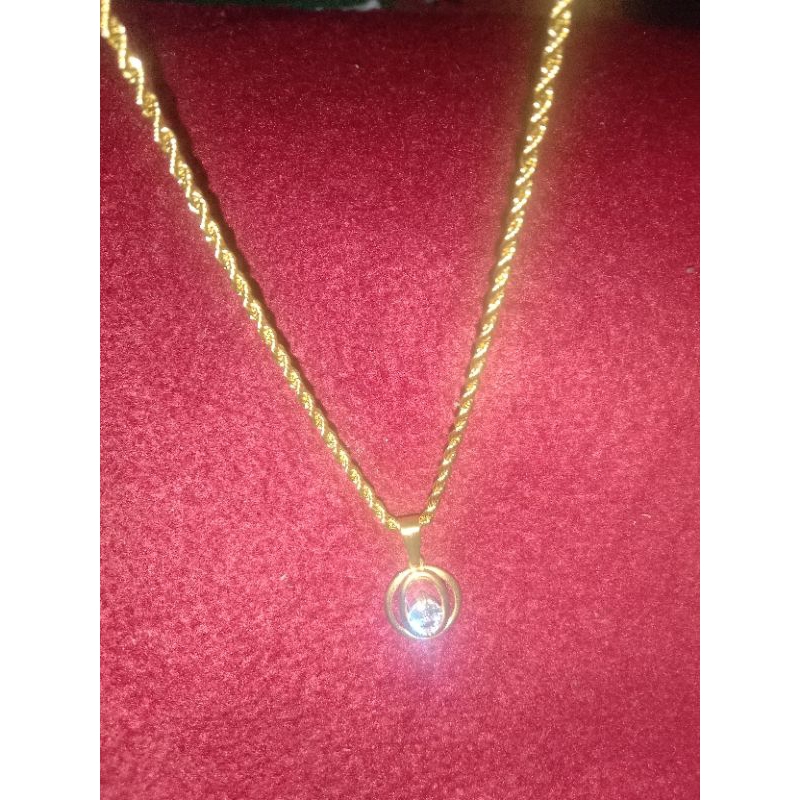 kalung titanium tambang