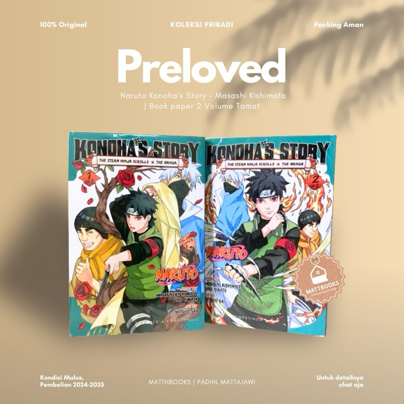 KOMIK : Naruto Konoha’s Story 1-2 bonus Naruto Side Story