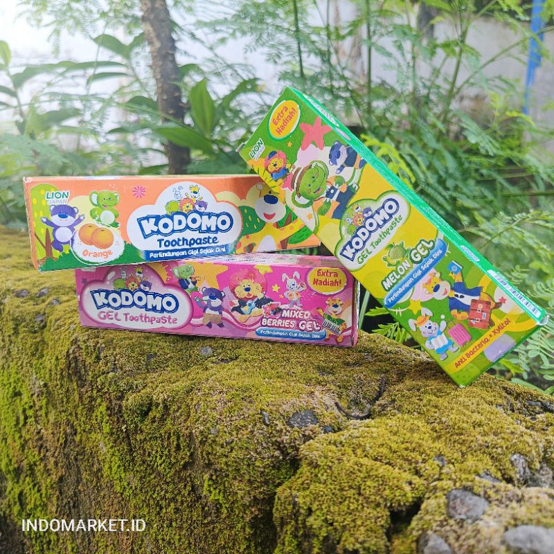 Pasta gigi kodomo / Kodomo pasta gigi / Pasta gigi anak kodomo / Kodomo / Kodomo toothpaste gel