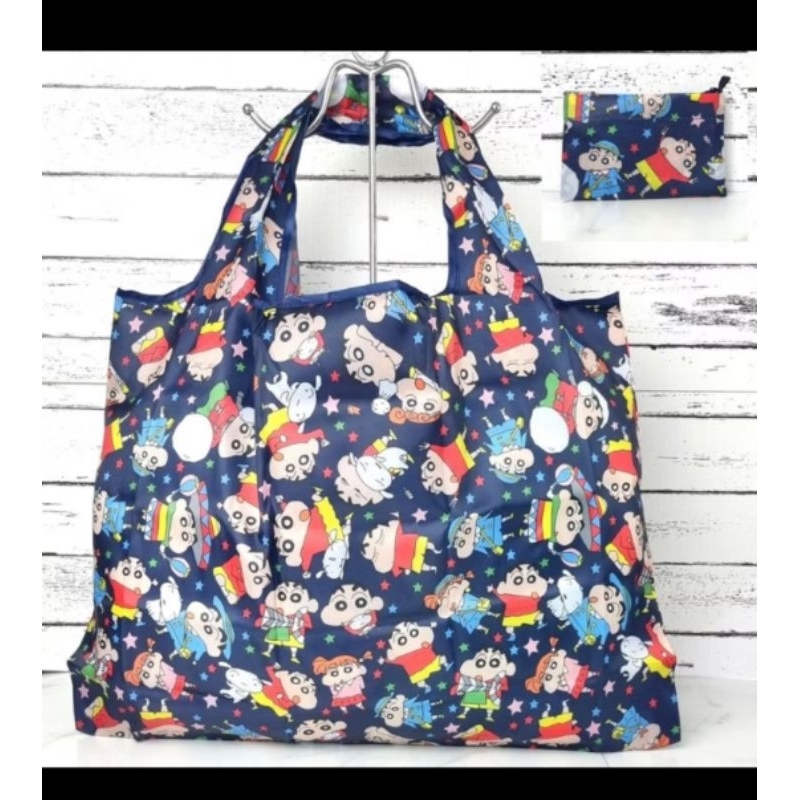 Tote bag crayon shinchan tas crayon shinchan lipat shopping bag crayon shinchan