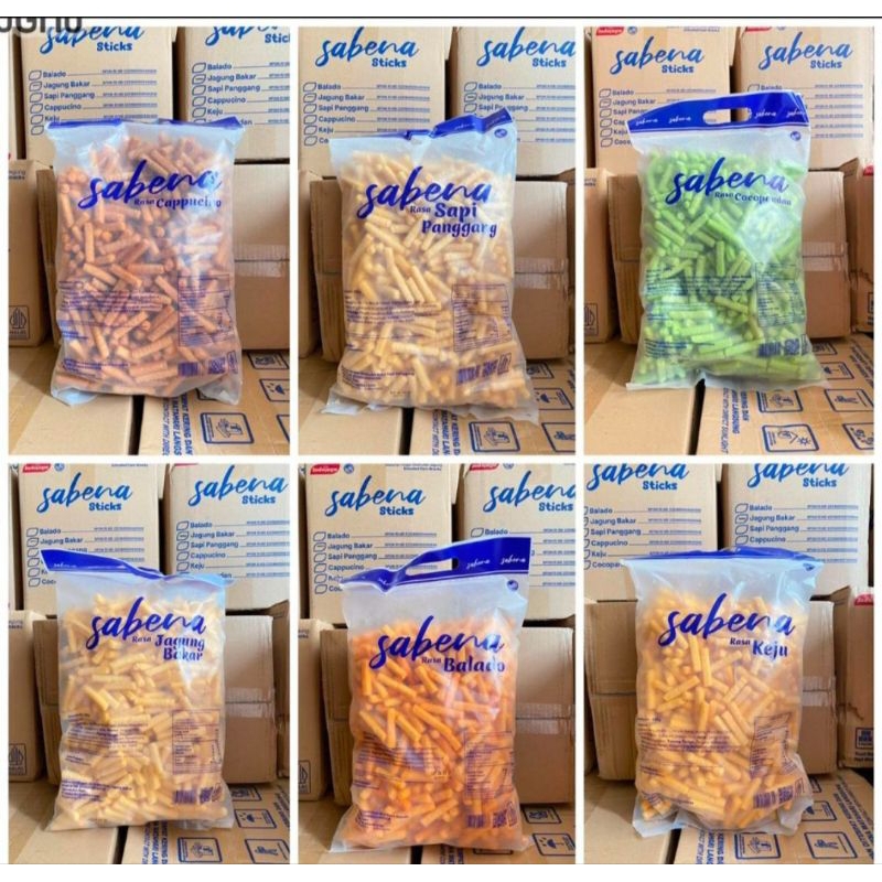 

Ciki Sabena sticks banyak rasa 360gr/bag