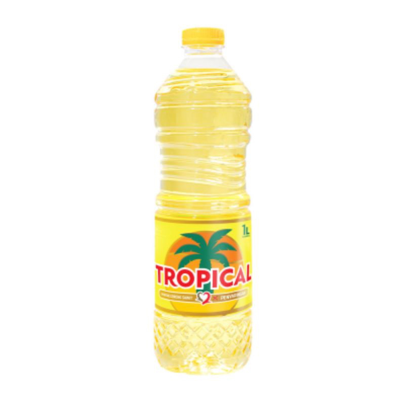 

Minyak Goreng Tropical 1 Liter – Jernih, Higienis & Anti Ciprat, Cocok untuk Semua Masakan