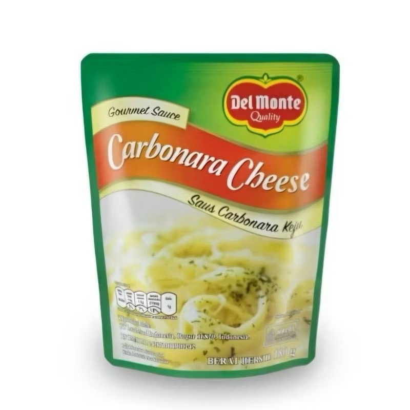 

DELMONTE CARBONARA CHEESE 180GR