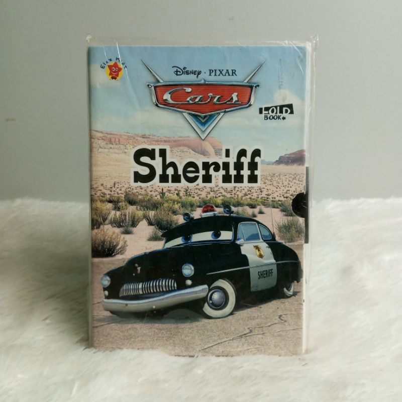

Fold Book Disney Pixar Cars Sheriff buku lipat panjang