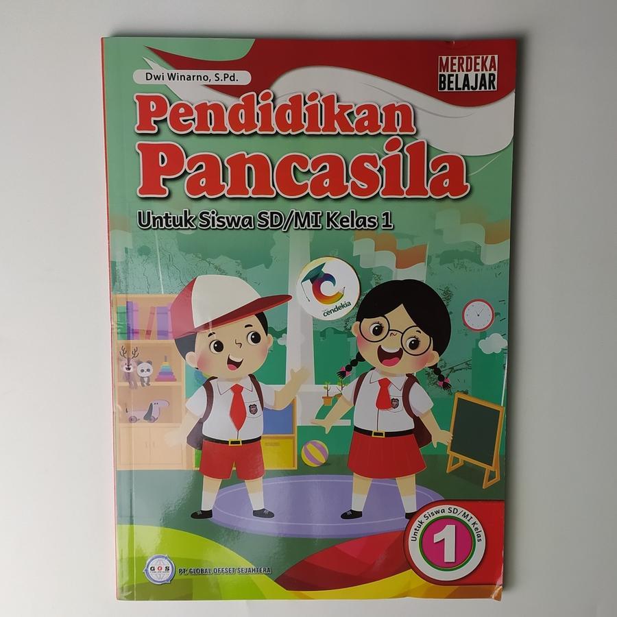 Buku Pendidikan Pancasila Kelas 1 SD