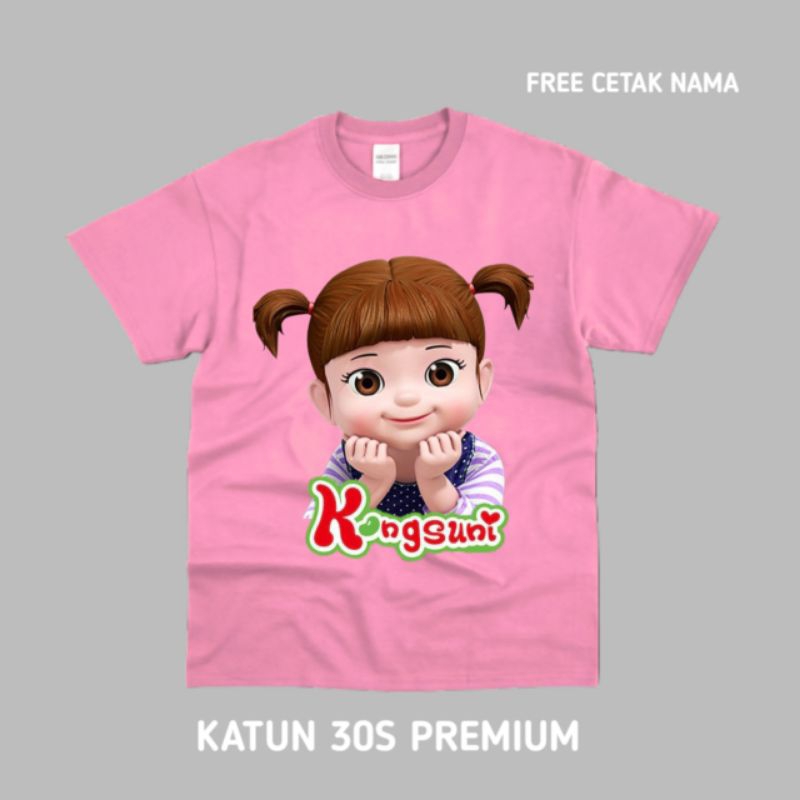 Kongsuni and Friends Kaos Anak Youtuber Kongsuni and Friends