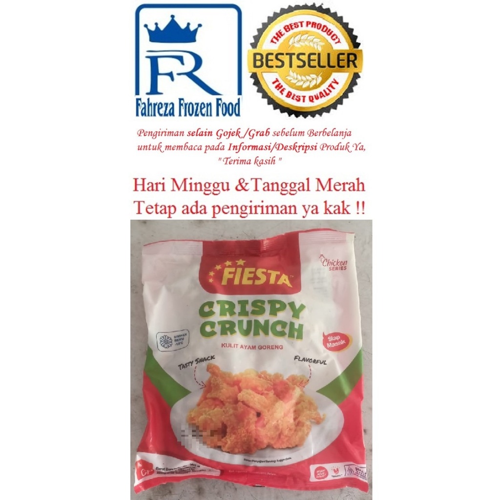 

Fiesta Crispy Crunch 300 Gram Harga Hemat