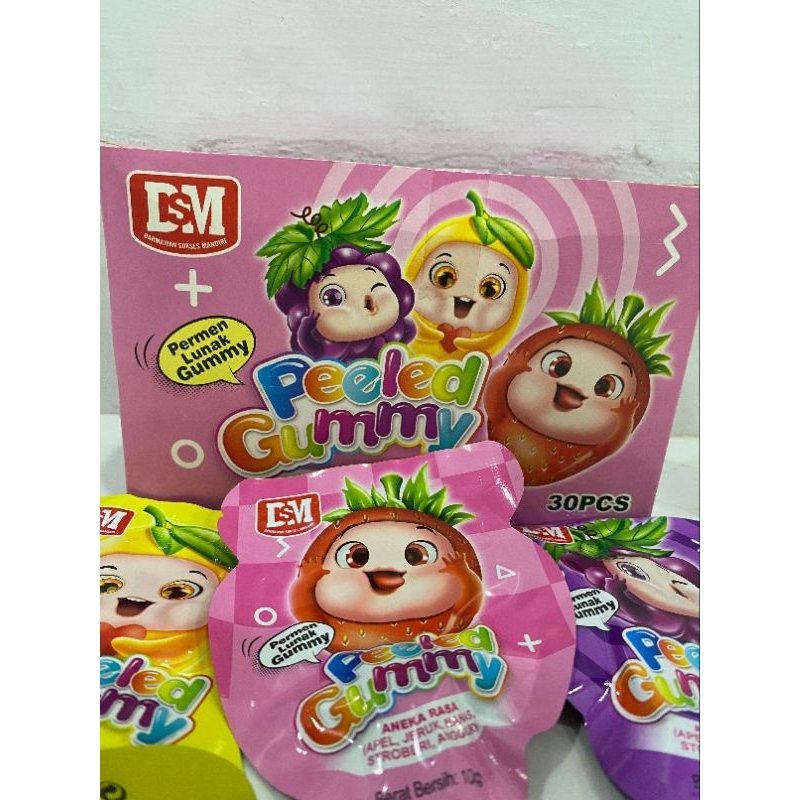 

DSM PEELED GUMMY 1 BOX ISI 30 PCS