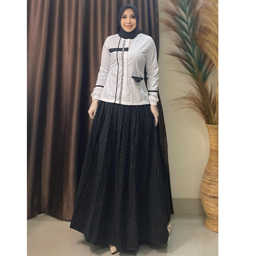 Terlaris Set Baju Muslim Deura SR 473