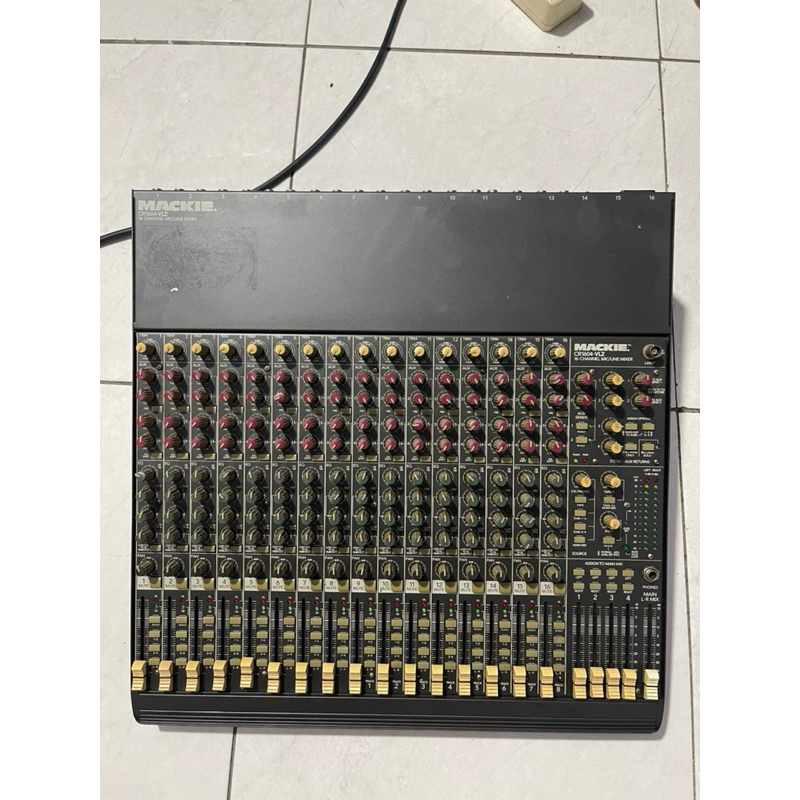 mixer mackie 1604vlz kondisi bekas normal original usa