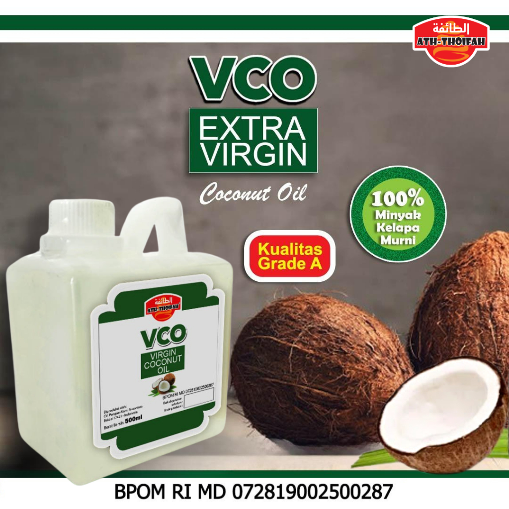 

vco (virgin coconut oil)500gr