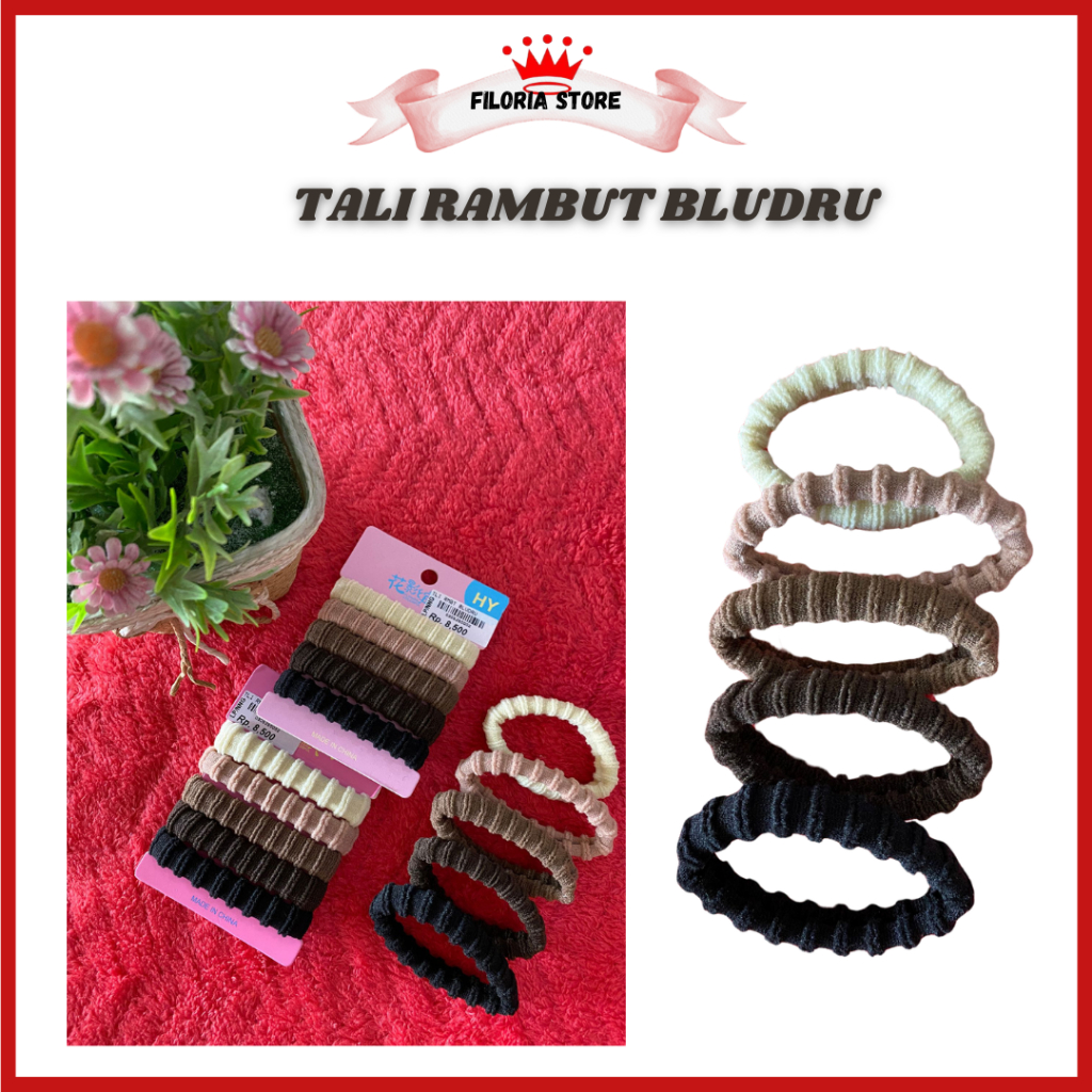 FILORIA - Tali Rambut Bludru Tali Rambut Kuncrit rambut