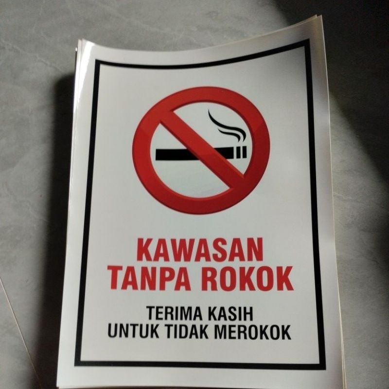 

Stiker Kawasan Tanpa Rokok