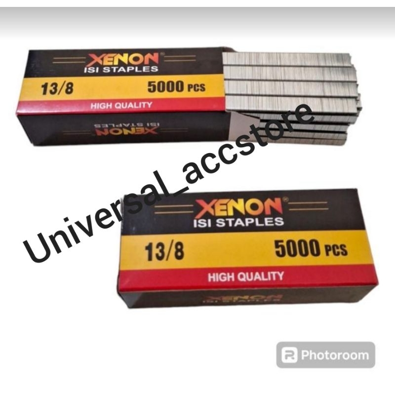 

Xenon isi staples 13/8 stapler perekat BENZ 13/8 Kodenki 13/8 - kraftig 13/8 - xenon 13/8,Billionaire 13/8 Refil Refill Isi Ulang Stapler Gun Tacker Jok BENZ