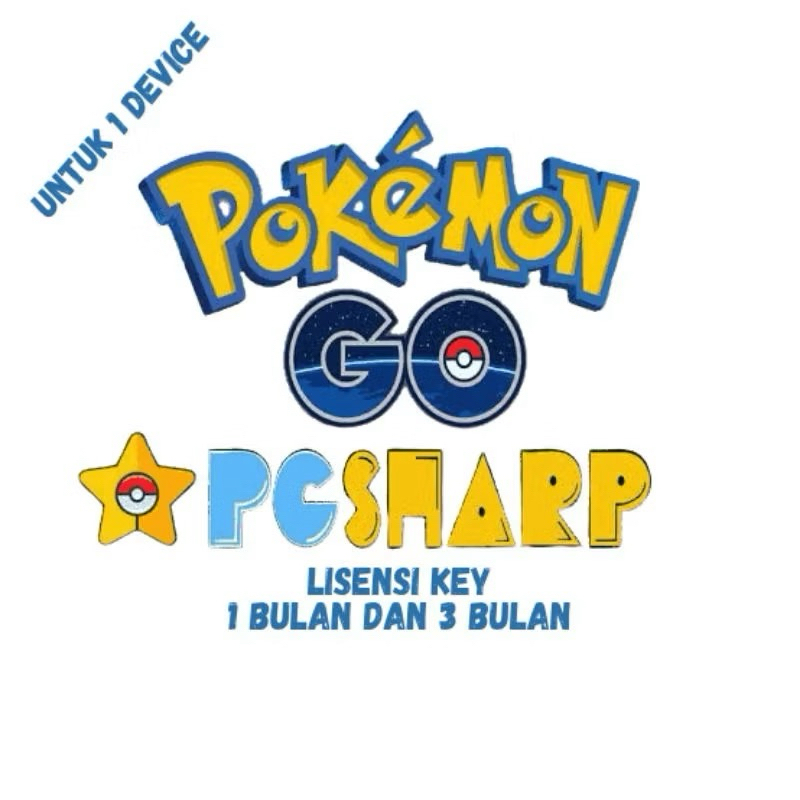 Lisensi PGSharp full Premium 1 Bulan Bergaransi
