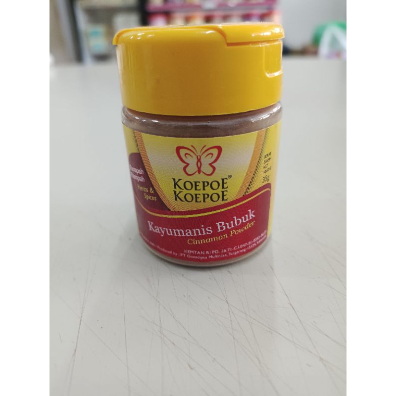 

KUPU KUPU KAYU MANIS BUBUK/CINNAMON POWDER 35GRAM